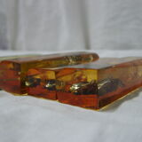 6 knife-wielding vintage insect inclusion