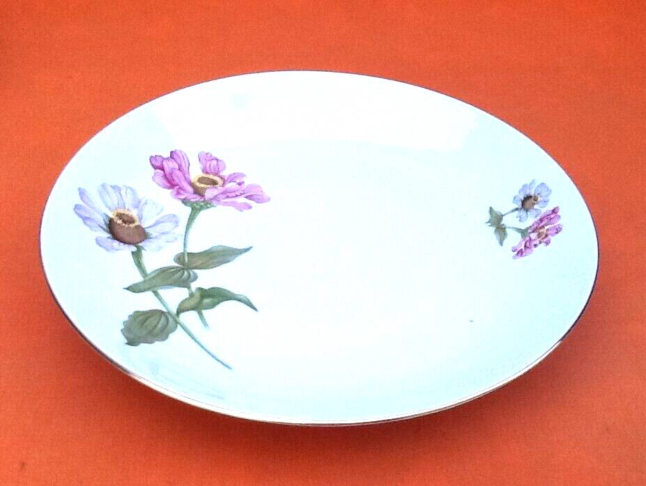 Deep serving dish Fine Bohemian porcelain