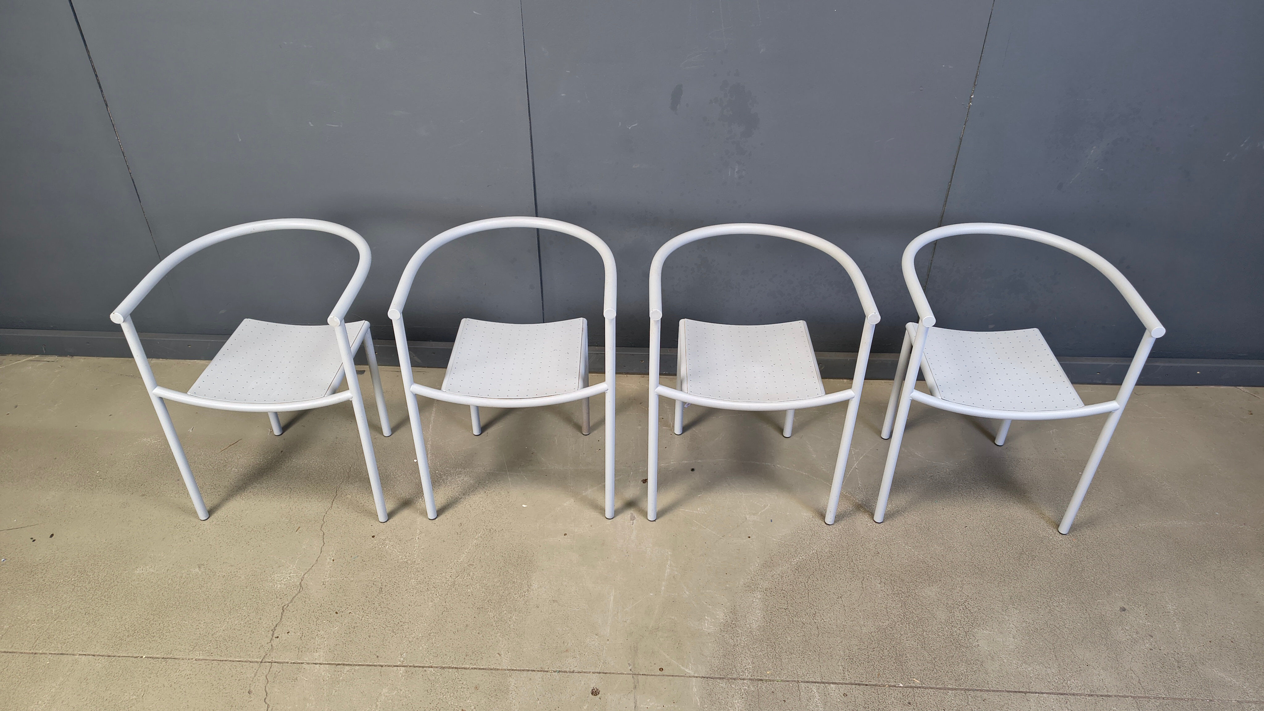 Vintage Von Vogelsang chairs by Starck for Driade, 1980s