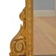 Miroir de cheminée victorien doré