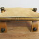 Tabouret selle de chameau