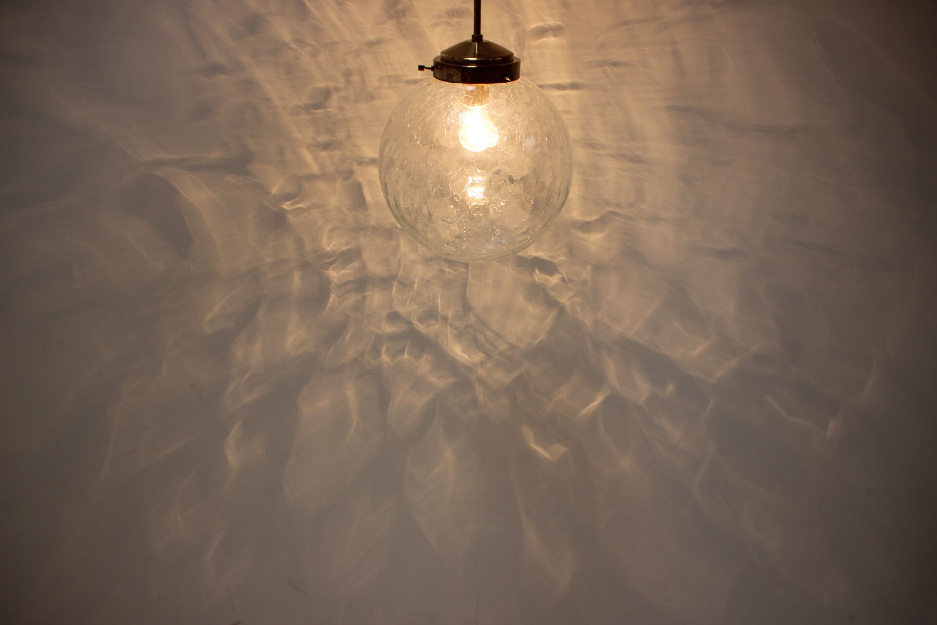 Hanging lamp Kamenicky Senov, 1970