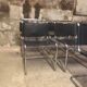 Ensemble de 7 Chaises S33 Mart Stam Circa 1980