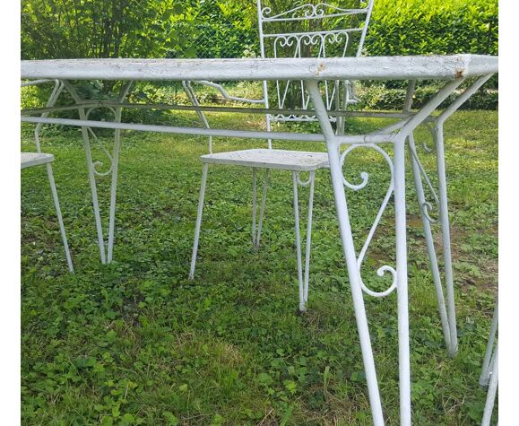 Wrought Iron Garden Furniture 1940 50 Selency Wrought Iron Garden Furniture 1940 50, Vintage Wrought Iron Outdoor Furniture