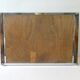 Plateau art deco moderniste miroir et palissandre années 30
