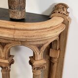 Oak console