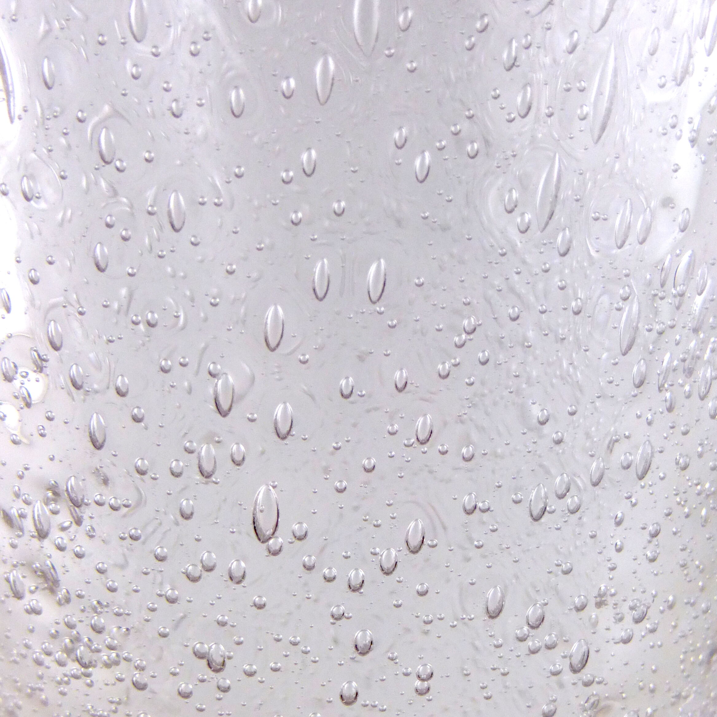 Bubble glass vase - around 1960