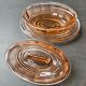 Rosaline glass butter dish: Art Deco