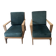 Paire de Fauteuils en chêne 60s