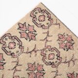 Tapis de salon 4x7, couleur pastel doux, style vintage, 117x213 cm, SK 3456