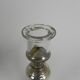 Set of 2 mercury candlesticks, circa 1900 (poor man's silver)
