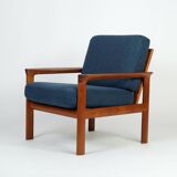 Danish Teak Armchair Mod. Borneo by Sven Ellekaer for Komfort, 1960s