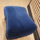 Tabouret d appoint en velours bleu