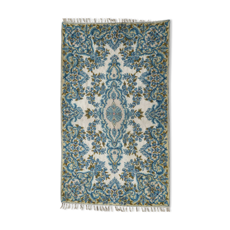 Indian rug Kashmir 1970