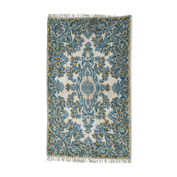Indian rug Kashmir 1970