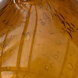 Biot blown glass vase signed