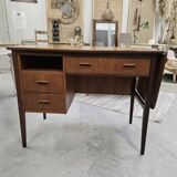 Vintage Danish teak drop-leaf desk 1960