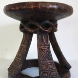 Vintage African tribal stool