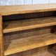 Etagère bibliothèque anglaise en chêne des années 1980
