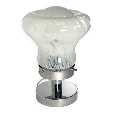 Lampe champignon verre de Murano Mazzega
