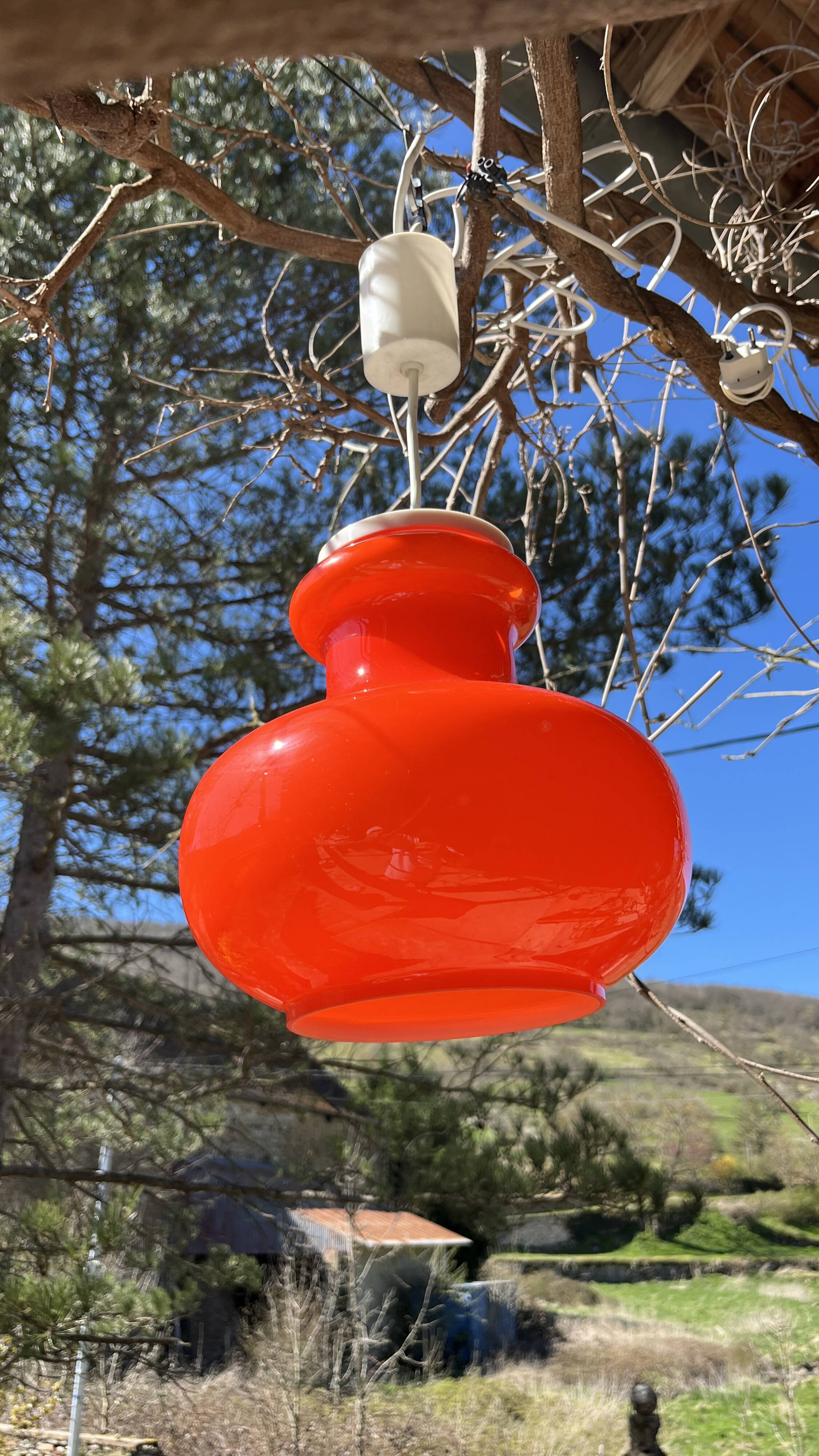 Vintage pendant light