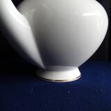 White porcelain teapot