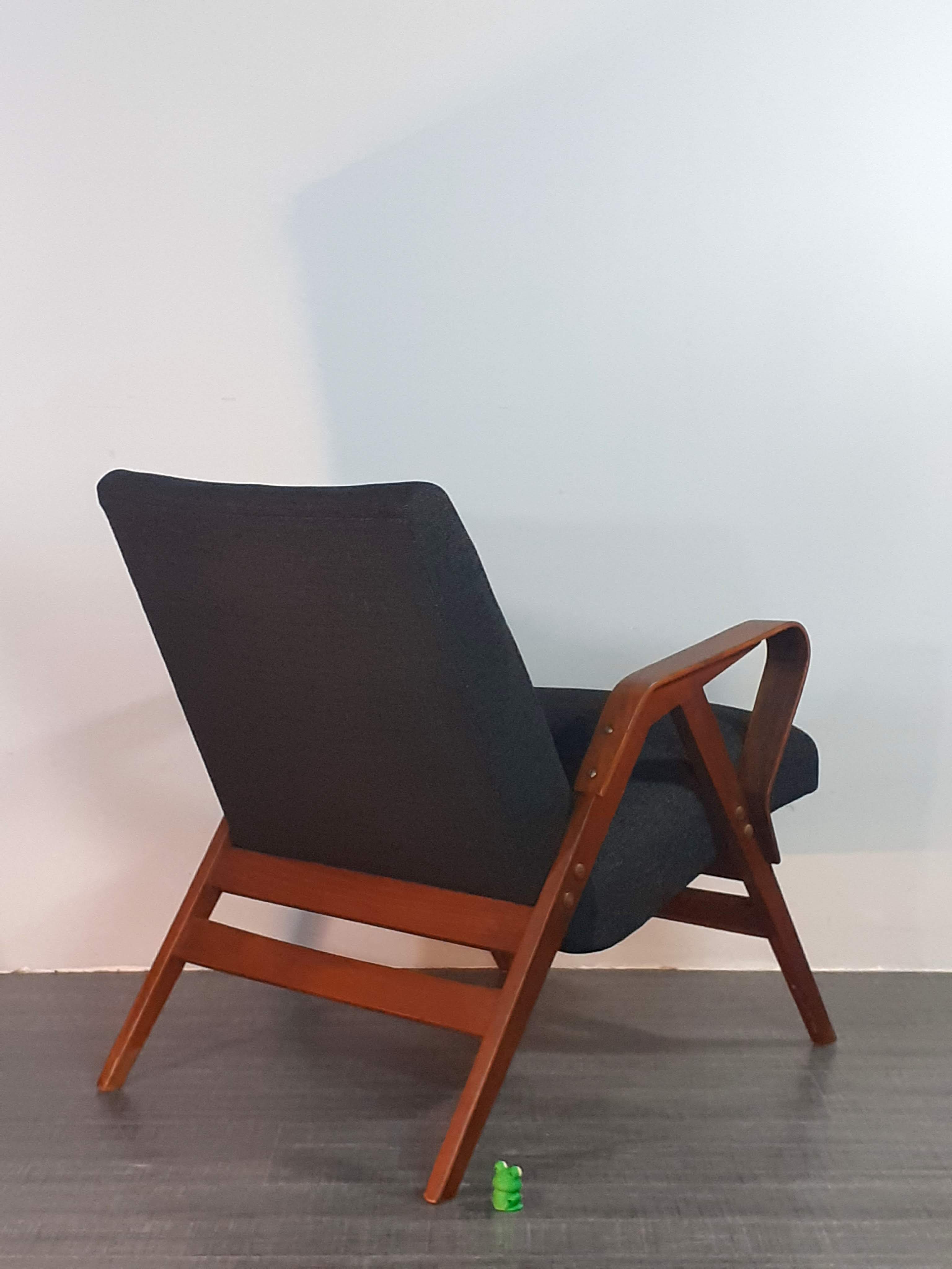 Tatra chair by Frantisek Jiràk, vintage czechoslovakia 1960s