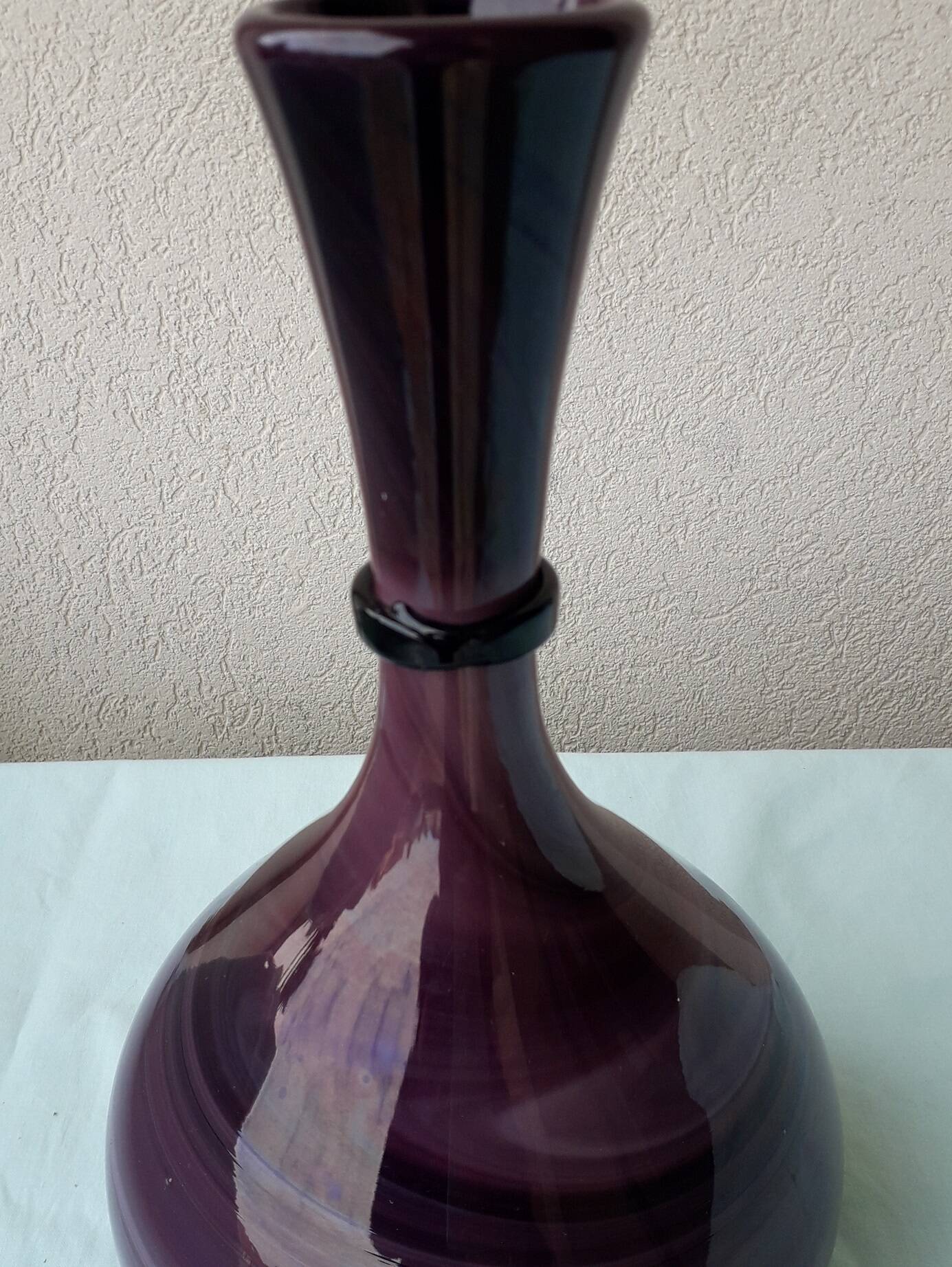 Maure Vieil glass soliflore vase