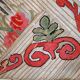 Tapis Hooked Antique Américain, Années 1920, Élégance Florale