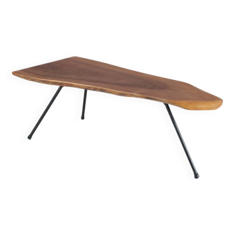1950s Tree trunk coffee table in Aubock style from Austria