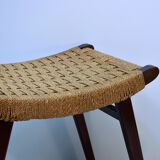 Gispen's Ottoman vintage braided rope stool