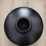 Black industrial metal shade