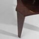 Alberto Pinto paire de tables d’appoint wengé et laiton 1990