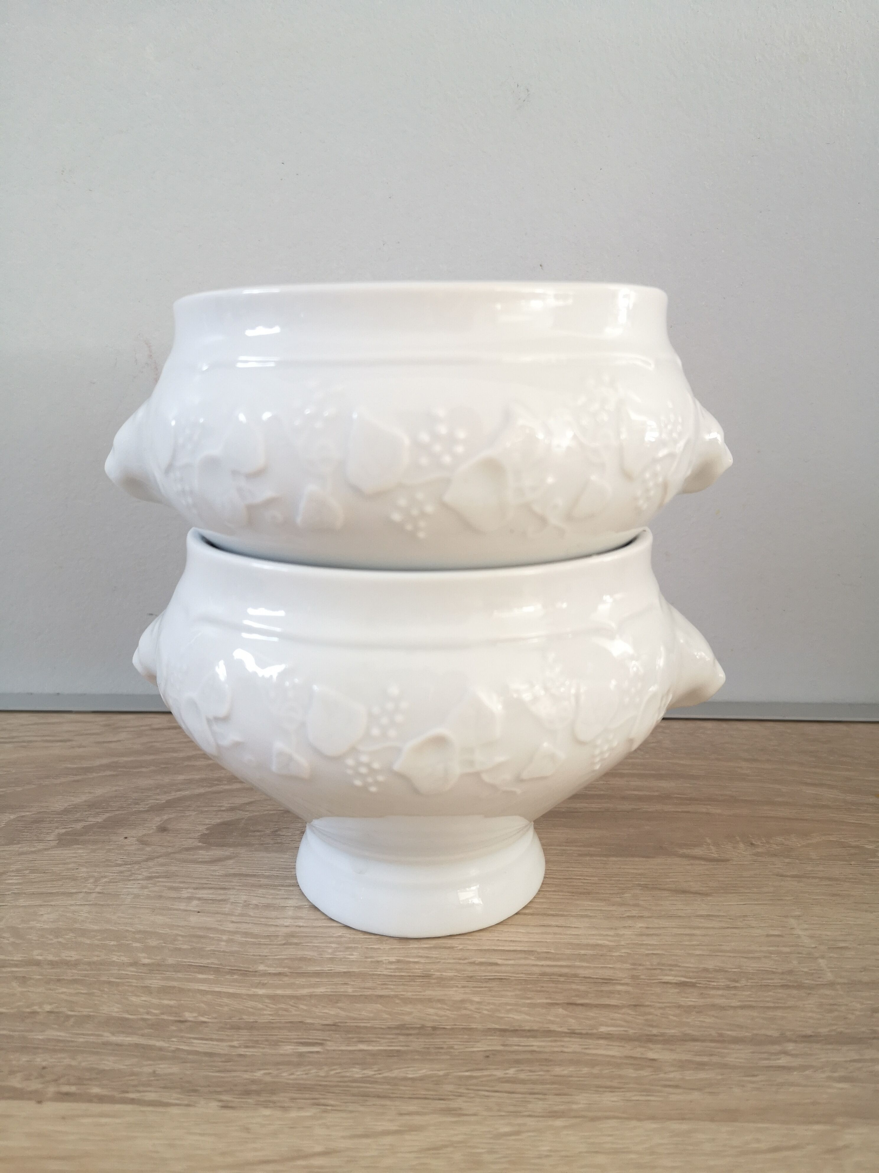 Lot of 2 bowls porcelain CNP