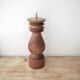 Wooden candle holder