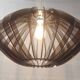 Suspension design en plexiglass fumé style scandinave