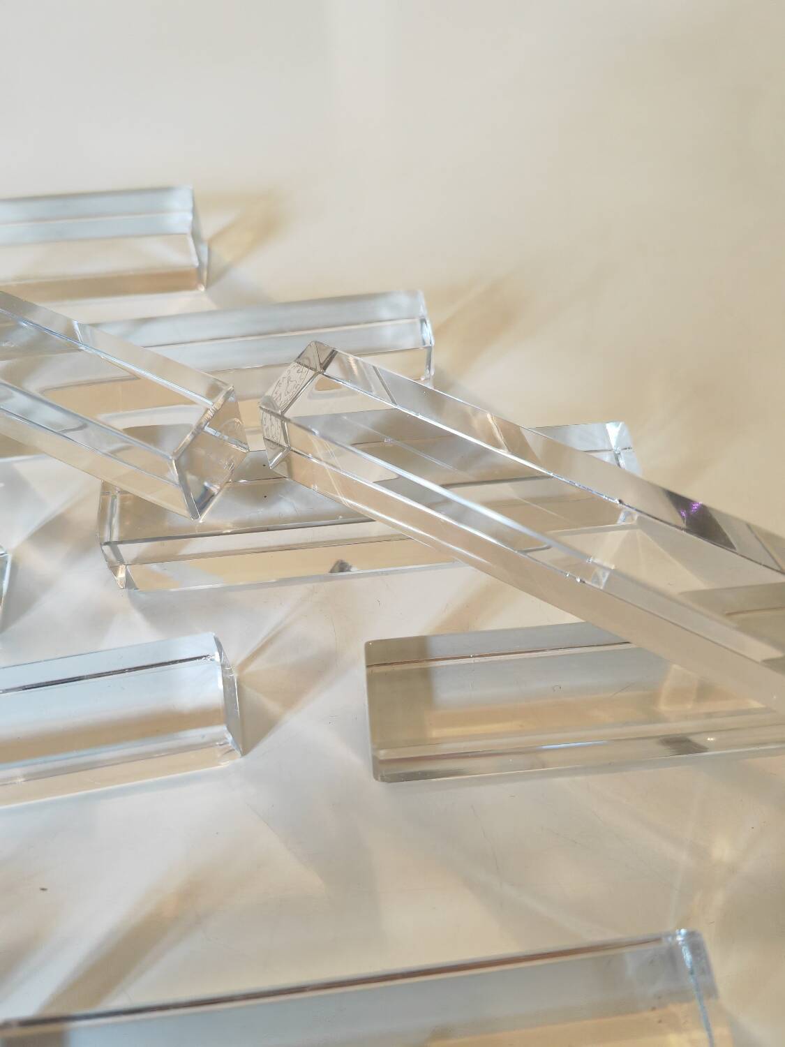 12 Baccarat knife holders