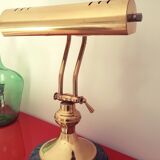 Notary lamp or banker's lamp marble base
