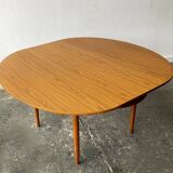 1960s Mid-Century dining table and dining chairs by Schreiber Furniture