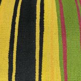 Vintage turkish kilim cushion cover, 60x60 cm