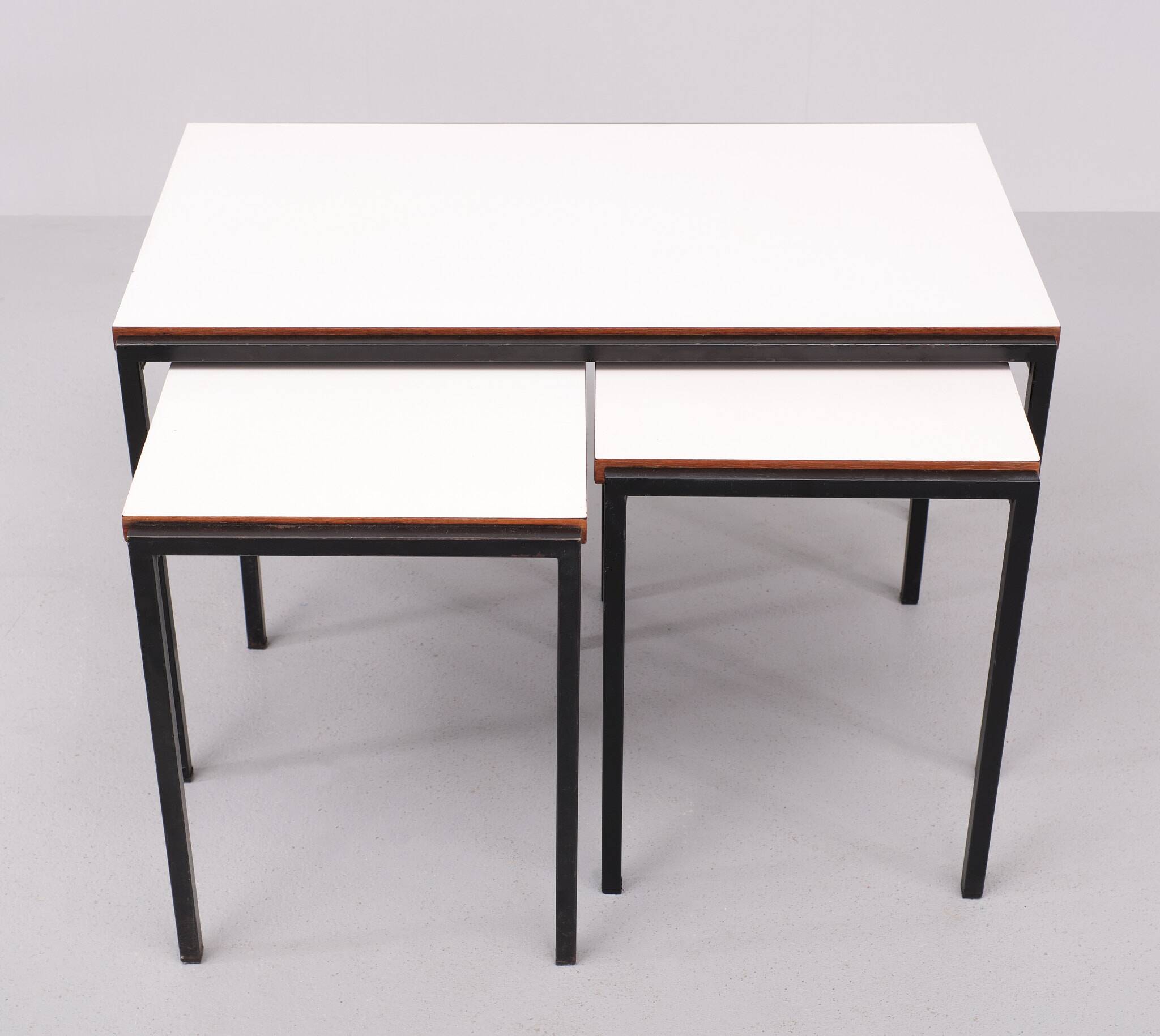 Pastoe nesting tables Cees Braakman ''Japan series'' 1960s Holland