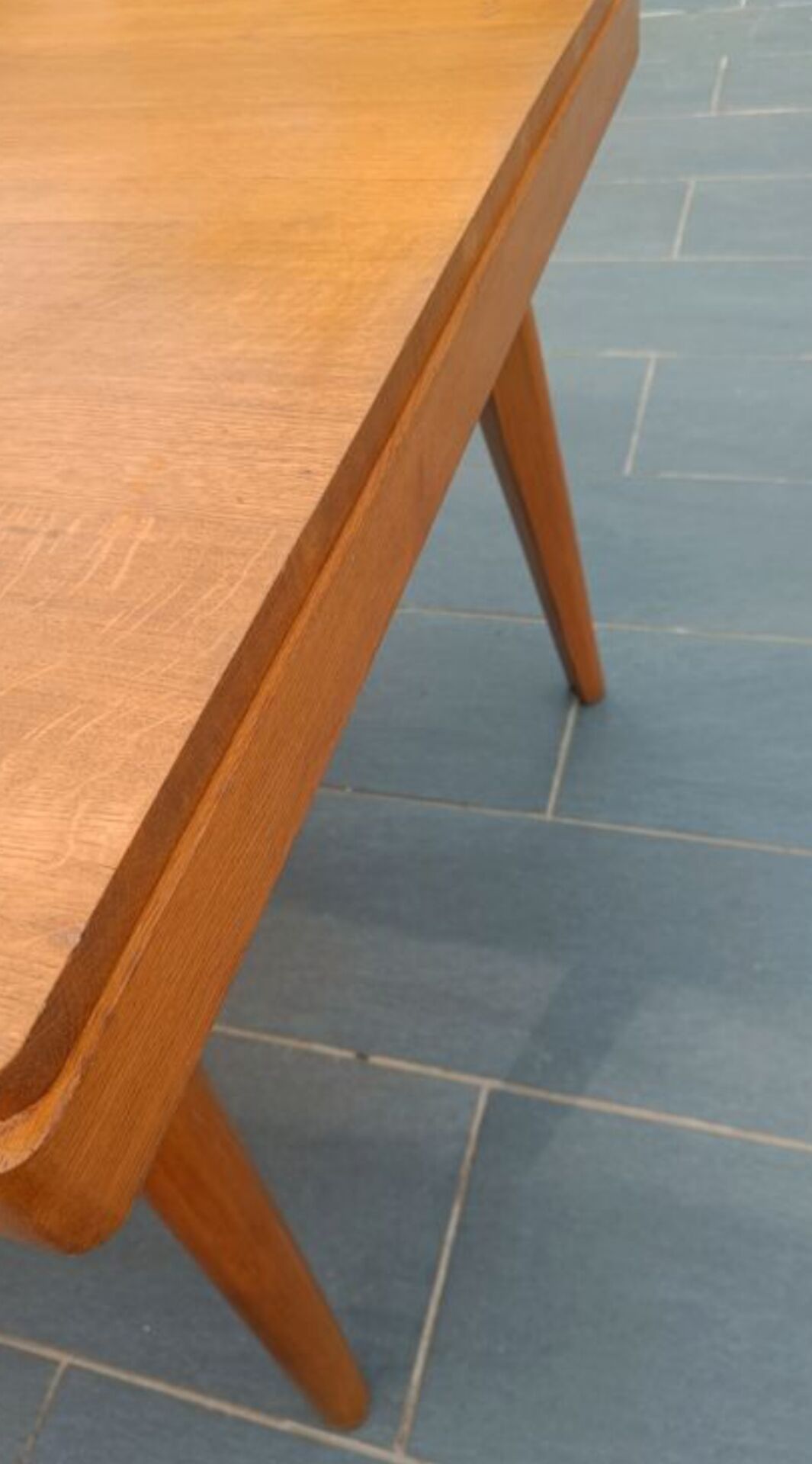 Scandinavian solid oak table