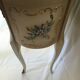 Pair of painted Louis XV style bedside table