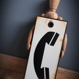 Enamelled phone plate