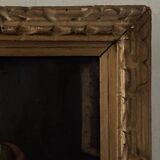 17th century oil on copper depicting Saint Jerome