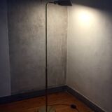 70's brass reading floor lamp