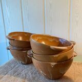 Old stoneware bowls