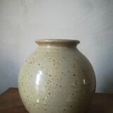 Sandstone ball vase