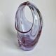 Vintage Art Glass Basket by Miroslav Klinger, 1960s