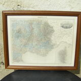 Old map of France